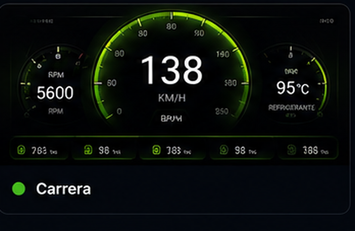 Dashboard carrera