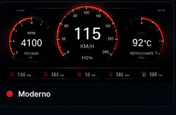 Dashboard moderno